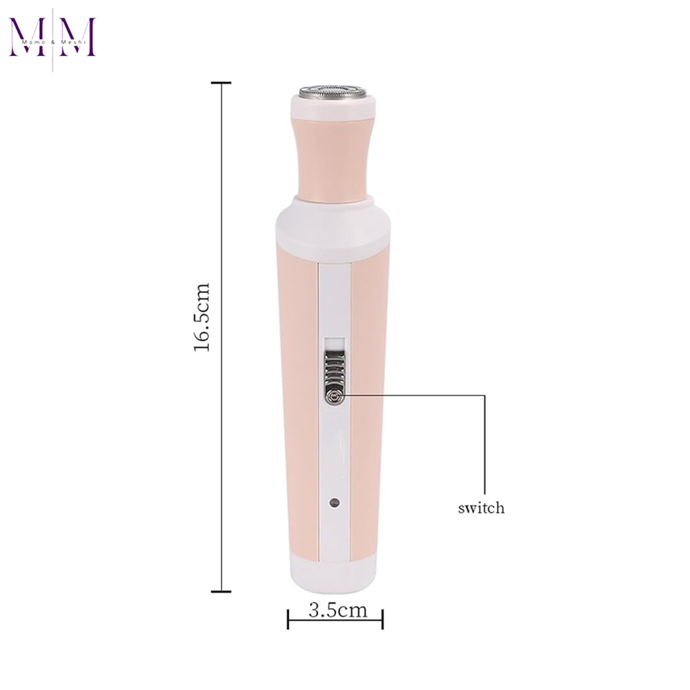 Hair Removal Machine - Flawless 4 in1 Electric Trimmer and Shaver - Rechargeable Eyebrow Razor - Hair Remover for Face and Full Body - Women Hair Shaver - Hair Cutting Razor