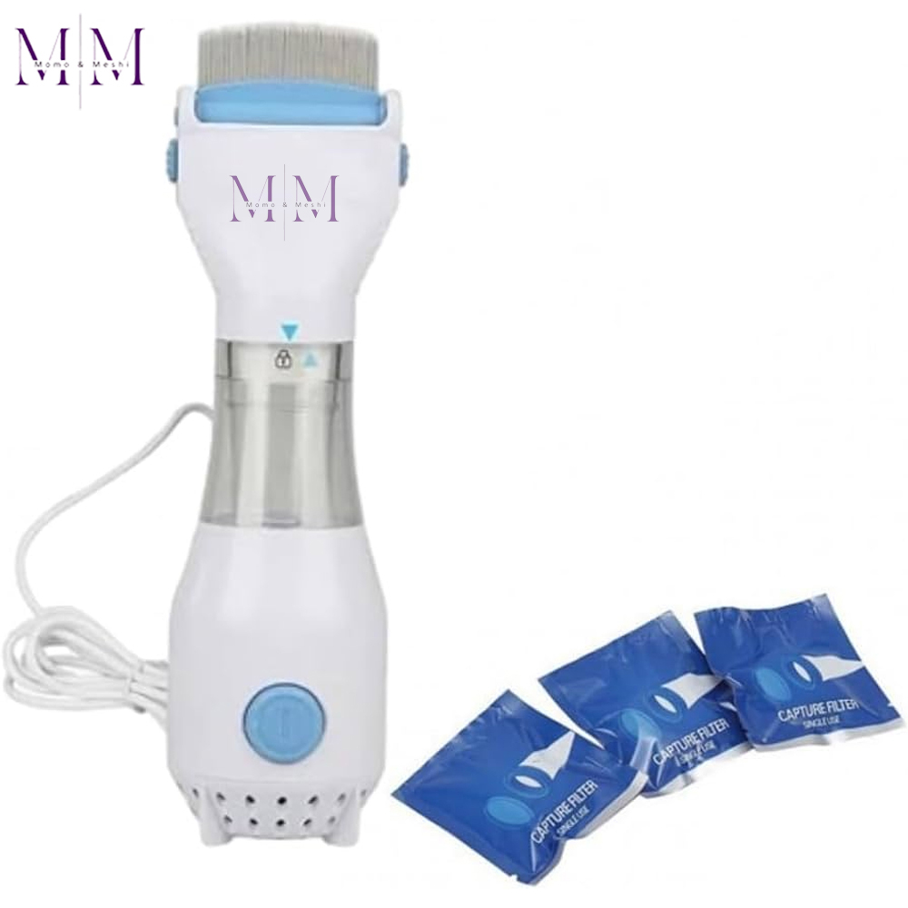 New High Quality V Comb Head Anti Lice - Nits Lice Egg Removal - Head Lice Treatment Electric Machine With Filter