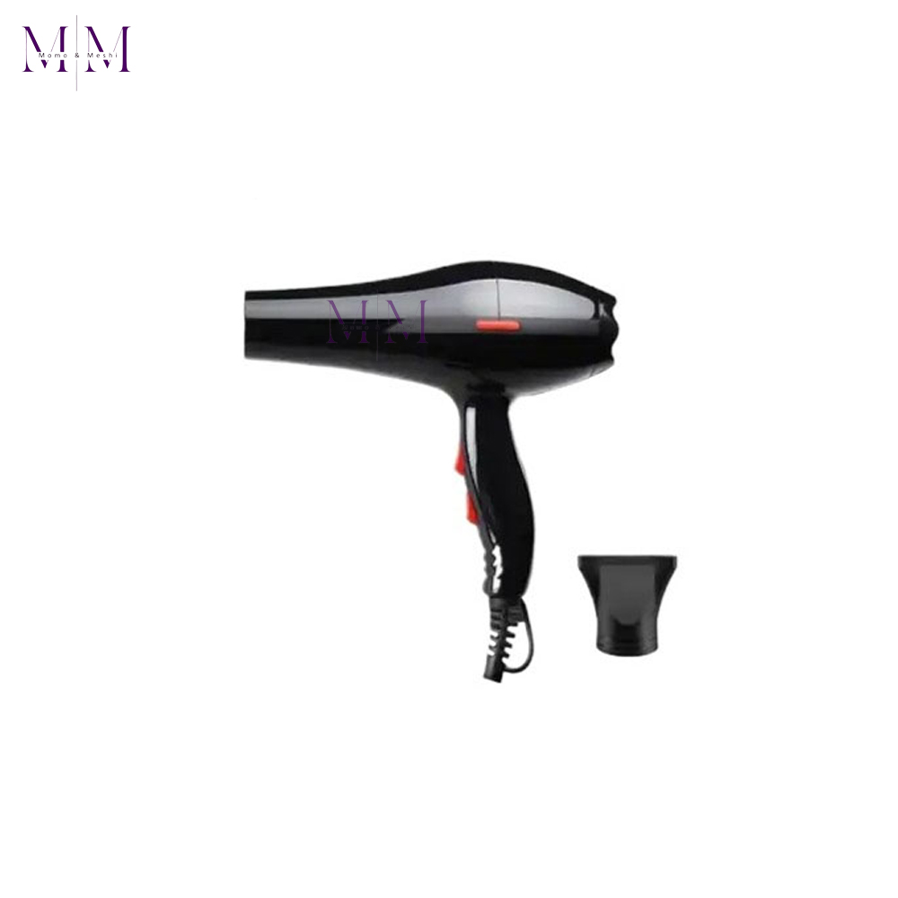 Hair Dryer - Professional Hot and Cold Hair Dryer Machine - Unisex Hair Protection in Black, Hot & Cold Settings with Ceramic Ionic Technology by Momo & Meshi