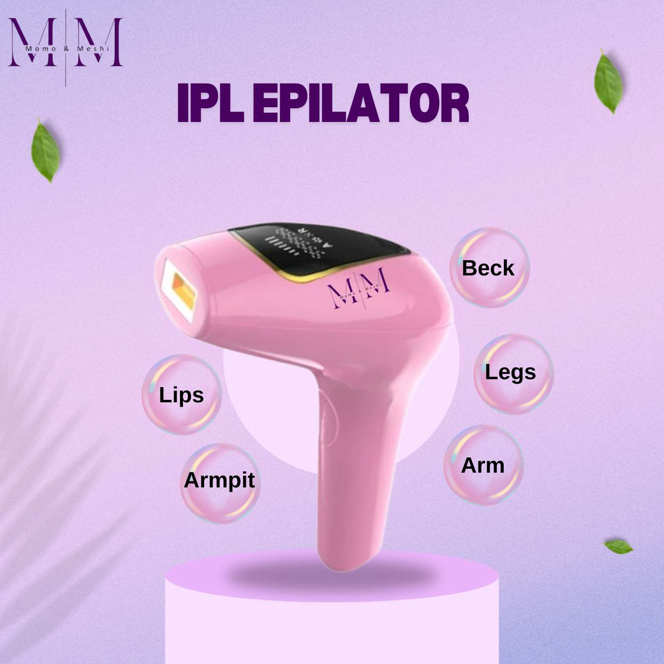 Permanent Hair Removal IPL - Hair Removal Laser Epilator Device Depilador - Laser Hair Removal - Permanent 9999999 Flashes -  Hair Removal for Women Men, at Home for Face Legs, Arms, Whole Body Treatment Note random color will be delivered
