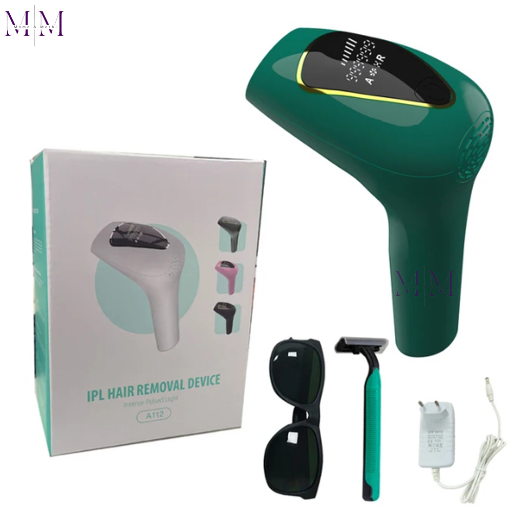 Permanent Hair Removal IPL - Hair Removal Laser Epilator Device Depilador - Laser Hair Removal - Permanent 9999999 Flashes -  Hair Removal for Women Men, at Home for Face Legs, Arms, Whole Body Treatment Note random color will be delivered
